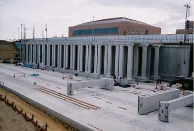 岩沼市遊水池_施工中