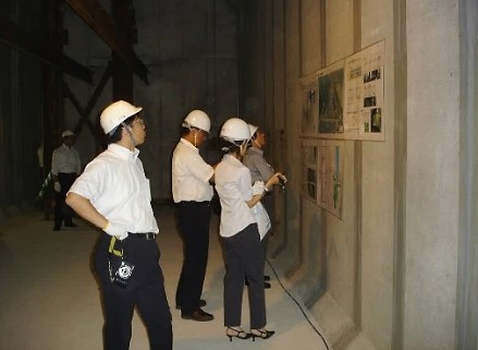 日比谷共同溝工事_現場説明会①