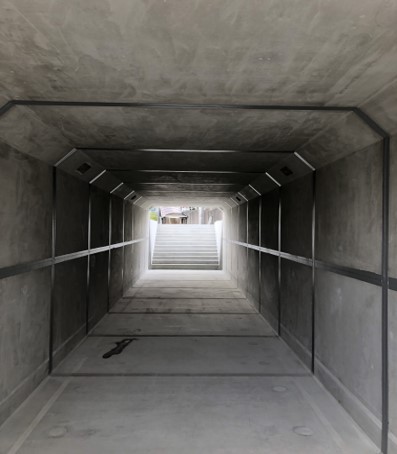 裾野市_歩行者用通路_施工風景06