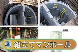 組み立てマンホール