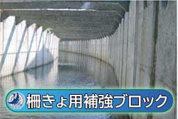 柵きょ用補強ブロック